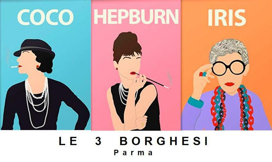 Le Tre Borghesi Hotell Parma Exteriör bild
